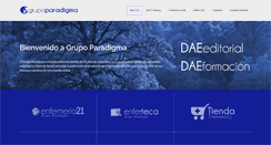 Desktop Screenshot of grupo-paradigma.com